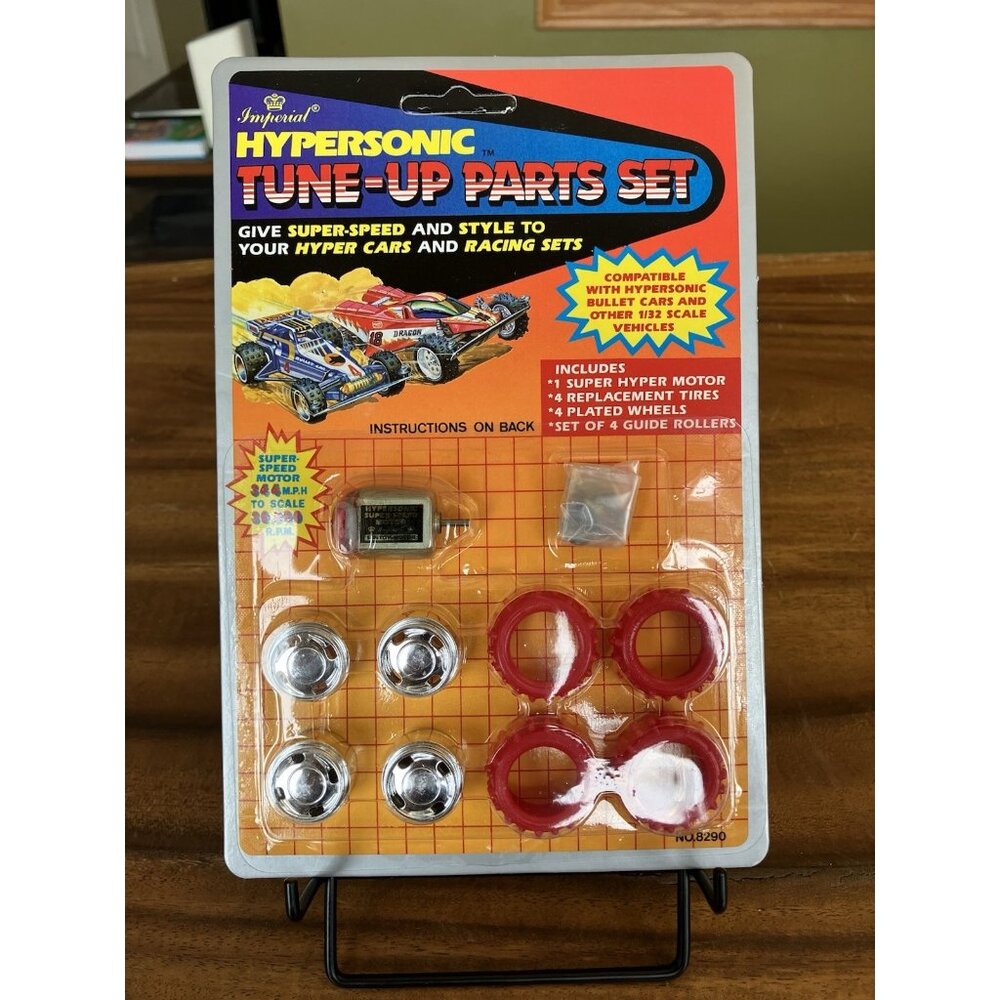 1989 Imperial Hypersonic Tune-Up Set 1/32 Scale Slot Car Racing Parts - Red